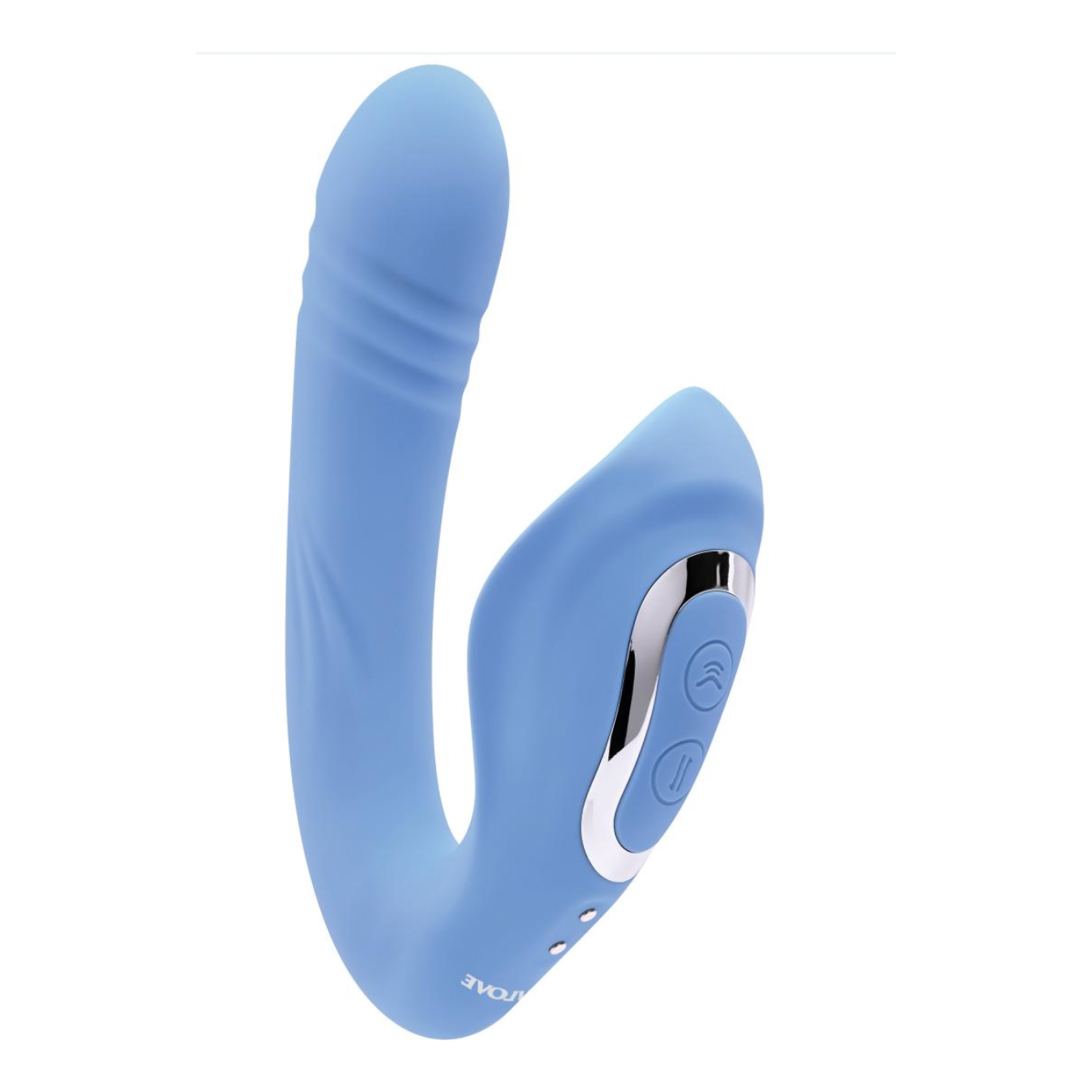 Evolved - Tap and Trust Vibrator - Lichtblauw